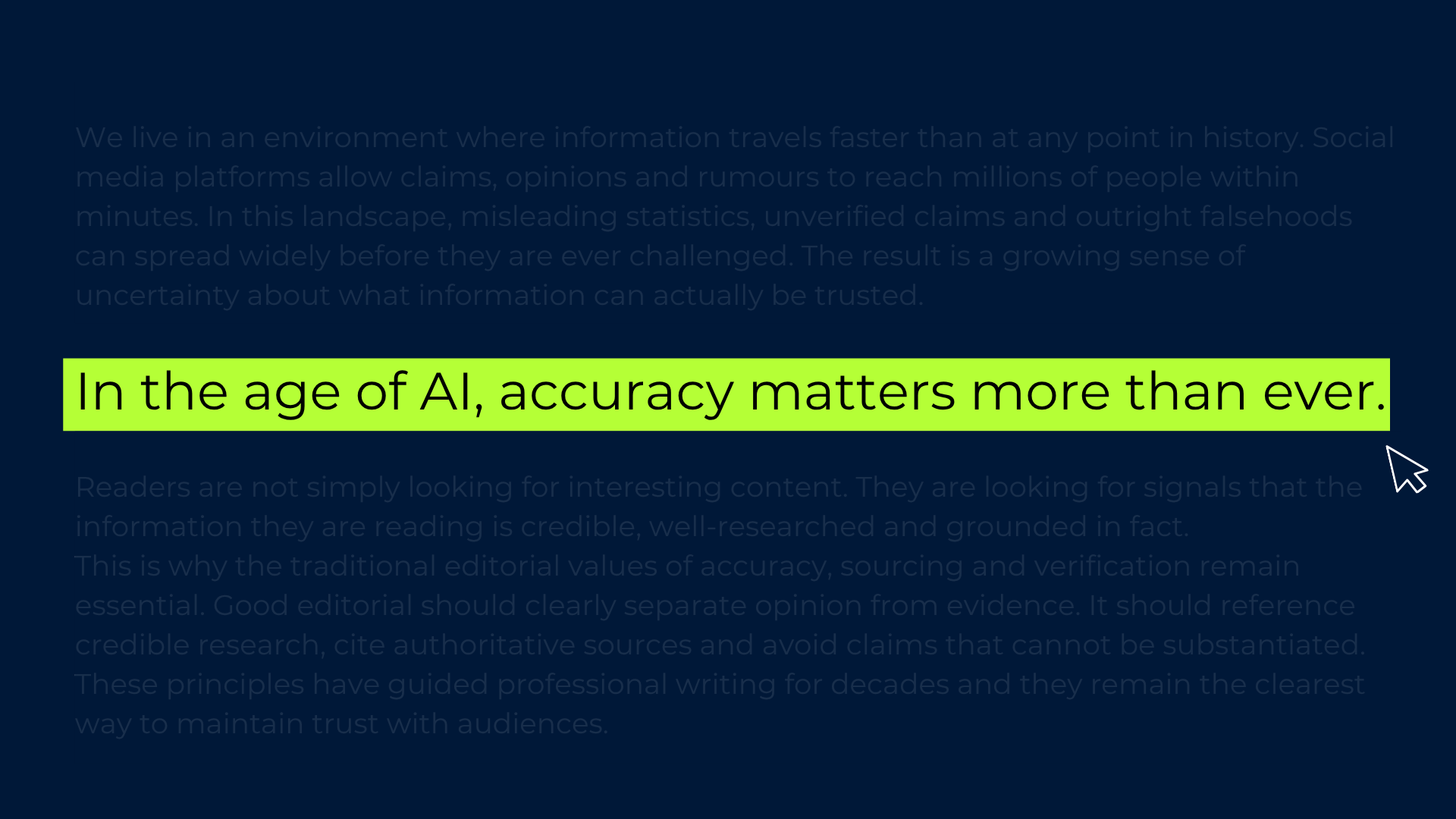 AI Refine | Why editorial accuracy matter more than ever4